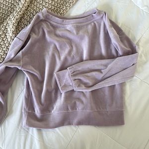 Wild Fable Velour Long Sleeve Pull Over